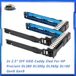 2PCS 2.5" Sff Hdd Caddy Sled For Hp Proliant DL380P DL360P DL180 GEN8 GEN9. Fixed Price $15.25.