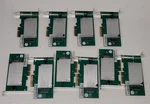 LOT-10 Lenovo 01AJ833 Pci-e X4 To M.2 Ssd Riser Card Low Profile *read *qty. Fixed Price $34.99.