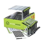 Workdone 12-PACK 2.5" Drive Caddy Compatible For Dell Poweredge Servers 1.... Fixed Price $243.70.