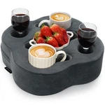 Couch Cup Holder Sofa Drink Tray Organizer Grey 12X12X3.7 Inch. Fixed Price $62.05.
