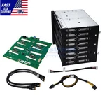 Dell Poweredge T640 8*2.5 Nvme U.2 Hdd Backplane Cage Upgrade Kit PX52P P78D4 Us. Fixed Price $195.00.