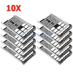 (10) 3.5" Drive Tray Caddy For Dell T710 T330 G302D X968D T620 T430 MD3400 1400. Fixed Price $71.50.