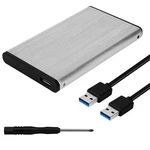 Aluminum Alloy 2.5" Hard Drive Enclosure Usb 3.0 To Sata Iii Adapter Supports.... Fixed Price $13.47.