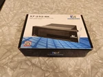 Vintage Pc Kingwin KF-252-BK 2.5/3.5" Internal Tray-less Hot Swap Rack Open Box. Fixed Price $9.95.