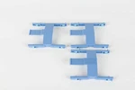 Lof 3 Dell Aio Hard Drive Caddy Tray 2.5" 7460 7440 7450 0JYJD H96G8 Blue. Fixed Price $12.00.