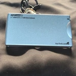 Startech.com 2.5" Esata Usb 2.0 Aluminum Drive Enclosure Silver. Fixed Price $13.25.