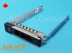 Lot 8: 2.5" Hard Drive Tray Caddy Dell DXD9H GEN14 R640 R740XD R940XD. Fixed Price $43.41.