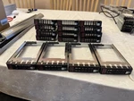 Lot Of 16 Supermicro / Nimble Storage 3.5" Sas Sata Drive Trays CS300 CS500 ES1. Fixed Price $140.00.