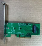 Genuine Ableconn PEXM2-SSD M.2 To Pcie 3X4 Adapter P/n: F120-00B. Fixed Price $26.82.