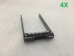 Lot Of 4 Dell Emc SC5020 0VR858 2.5" Sas Hard Drive Caddy Trays. Fixed Price $24.99.