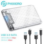 2.5" Usb Hard Drive Enclosure 3.1 To Sata Iii External Hdd Case With Uasp. Fixed Price $8.54.