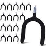 16 Pack Garage Storage System Steel U Hooks With Anti-slip Coating Home Impro.... Fixed Price $56.65.