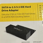 Startech Hard Drive Adapter Sata To 2.5IN 3.5IN For Hdd Docks SAT2IDEADP. Fixed Price $25.00.