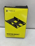 Corsair Dual Mounting Bracket 3.5 Internal Drive Bay To 2.5" CSSD-BRKT2. Fixed Price $12.00.