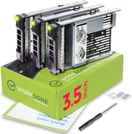 Bnib Workdone 3-PACK 3.5 Inch Hard Drive Caddy With 2.5 Hdd Adapter. Fixed Price $45.00.