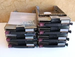 7CT Hp 3.5" Fibre Channel Server Hard Drive Tray Caddy 349471-2 349469-2 Lot. Fixed Price $25.00.
