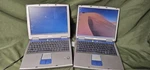 (2) Dell Inspiron 1100 Laptops Good Battery, No Hard Drive, Both Work Lot Of. Fixed Price $139.99.