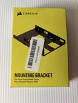 Corsair Dual Mounting Bracket Caddy For 2.5/3.5 Drive Black CSSD-BRKT2. Fixed Price $11.78.