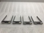 Lot Of 4 Dell Equallogic 2.5" Sata/sas Sff Drive Tray Caddy 018KYH. Fixed Price $15.99.