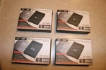 Icy Dock Sata 2.5" To 3.5" Hdd Ssd Converter Tray (MB882SP-1S-2B)(4EA). Fixed Price $40.00.
