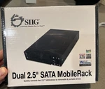 Siig Dual 2.5" Ssd/hdd Mobile Rack For 3.5" Bay MB992SK-B New. Fixed Price $45.00.