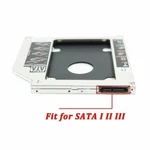 12.7MM Universal Sata 2ND Hdd Ssd Hard Drive Caddy For Cd/dvd-rom Optical Bay Us. Fixed Price $7.08.