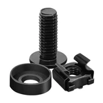50-PACK M6 X 16MM Computer Rack Mount Cage Screws, Nuts & Washers. Fixed Price $16.99.