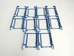 Dell Lot Of 10 RH991 G8354 Blue Hdd Caddies For Select Systems See Listing 72-1. Fixed Price $27.55.