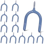 12 Pack Garage Storage System Steel U Hooks With Anti-slip Coating Home Impro.... Fixed Price $27.69.