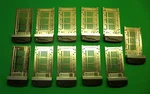 (lot Of 11)SUPERMICRO Superchassis 732 2.5" Sff Hdd Caddy 01-01-M14104-XXA. Fixed Price $49.49.