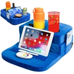 Tabcouchcaddy - Cup Holder Tray Pillow Bed, Caddy, Sofa, Rv & C.... Fixed Price $57.73.