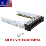 Lot Lenovo 2.5" Sas Sata Hard Drive Tray Caddy For ST250 ST550 SR550 SR650 SR850. Fixed Price $649.00.