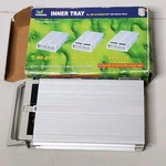 Kingwin 3.5" Ide Removable Aluminum Drive Bay Caddy Inner Tray White KF-21-IT. Fixed Price $24.99.