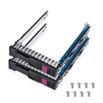 2PCS Pack 2.5" Inch Sff Sas Nvme Hard Drive 727695-001A Tray Caddy Compatible.... Fixed Price $50.73.