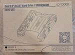 Lot Of 20 Icy Dock MB290SP-B Dual 2.5" 3.5" Hdd / Ssd Bracket With Screws. Fixed Price $30.00.