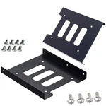 Ssd Hdd Holder 2.5 To 3.5 Mounting Bracket Hard Drive Adapter (2 Pack) (black). Fixed Price $12.05.
