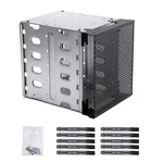 Hard Drive Cage,galvanized Steel Plate + Abs Plastic Tray Rac.... Fixed Price $33.26.