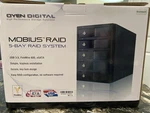 Mobius 5-BAY FW800, Esata, Usb 3.0 Raid Enclosure For 3.5" Hard Drive(s). Fixed Price $175.99.