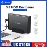 Orico 3.5" Sata Usb 3.0 Hard Drive Disk External Enclosure Aluminum Case Ssd. Fixed Price $20.79.