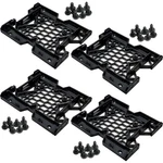 4 Pcs 2.5 Or 3.5 To 5.25 Sdd Hdd Mounting Bracket, Hard Disk Drive Bays Ho.... Fixed Price $14.12.