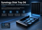 Synology 89-DTD601Z31 Disk Tray Type Mounting Frame For DS1513+ DS1813+ DX1215. Fixed Price $38.71.