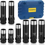 Spline Lug Nut Socket SET-8 Piece Wheel Lock Removal KIT,5 5/6/7/12. Fixed Price $42.09.