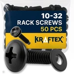 10-32 Rack Screws 50-PACK Versatile Server Accessories For Network Cab.... Fixed Price $22.17.