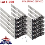 Lot 2.5" 8FKXC Drive Caddy For Dell Poweredge R430 R630 R730XD T630 MD1220. Fixed Price $540.00.