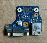 Oem Dell Latitude E6440 Vga Usb Port Io Circuit Board CHA01 VAL90 LS-9938P 28X5F. Fixed Price $7.00.