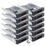 12PCS 3.5" Lff Sas Sata Hard Drive Tray Caddy For Dell Poweredge R730XD Server. Fixed Price $85.80.