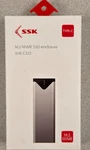 Ssk SHE-C325 M.2 Nvme Ssd Enclosure Usb 3.2 Type-c 10GBPS Gray (B4). Fixed Price $19.95.
