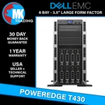 Dell Poweredge T430 8B Lff 5U Server -V1- Choose Cpus/ram/drives Wholesale. Fixed Price $946.00.