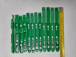 Lot Of 12 Dell Hard Drive Mounting Rails With Brackets. Fixed Price $29.09.